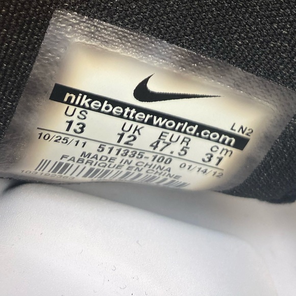 Nike Hyperfuse Vapor Elite Football Cleats Shoe 13 - Picture 7 of 7